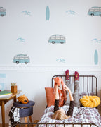 Beach Vibes Surf Wall Decals