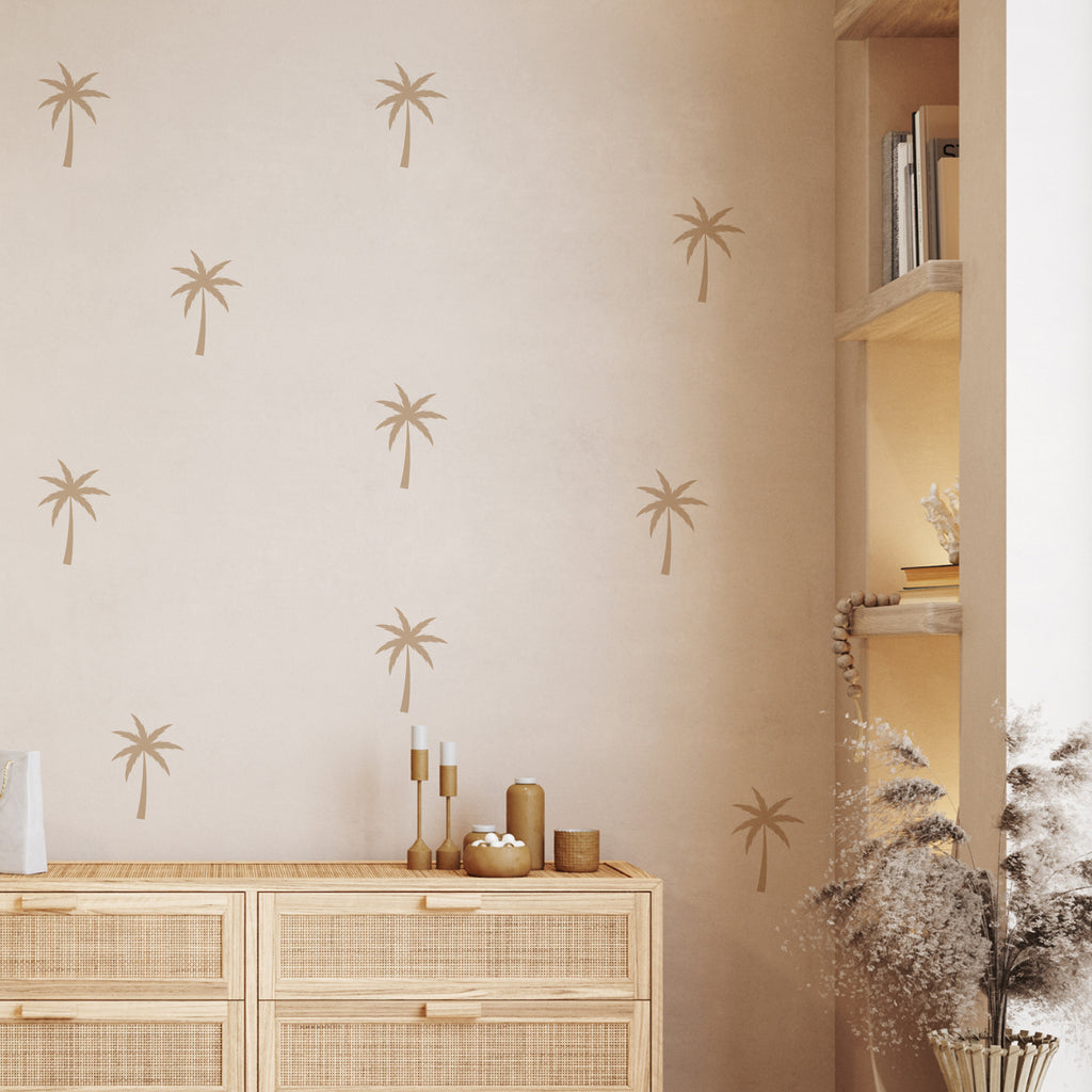Palm Tree Vibes Wall Decals