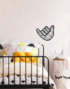 Gingham Shaka Wall Decals