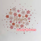 Candy Flowers Wall Decals