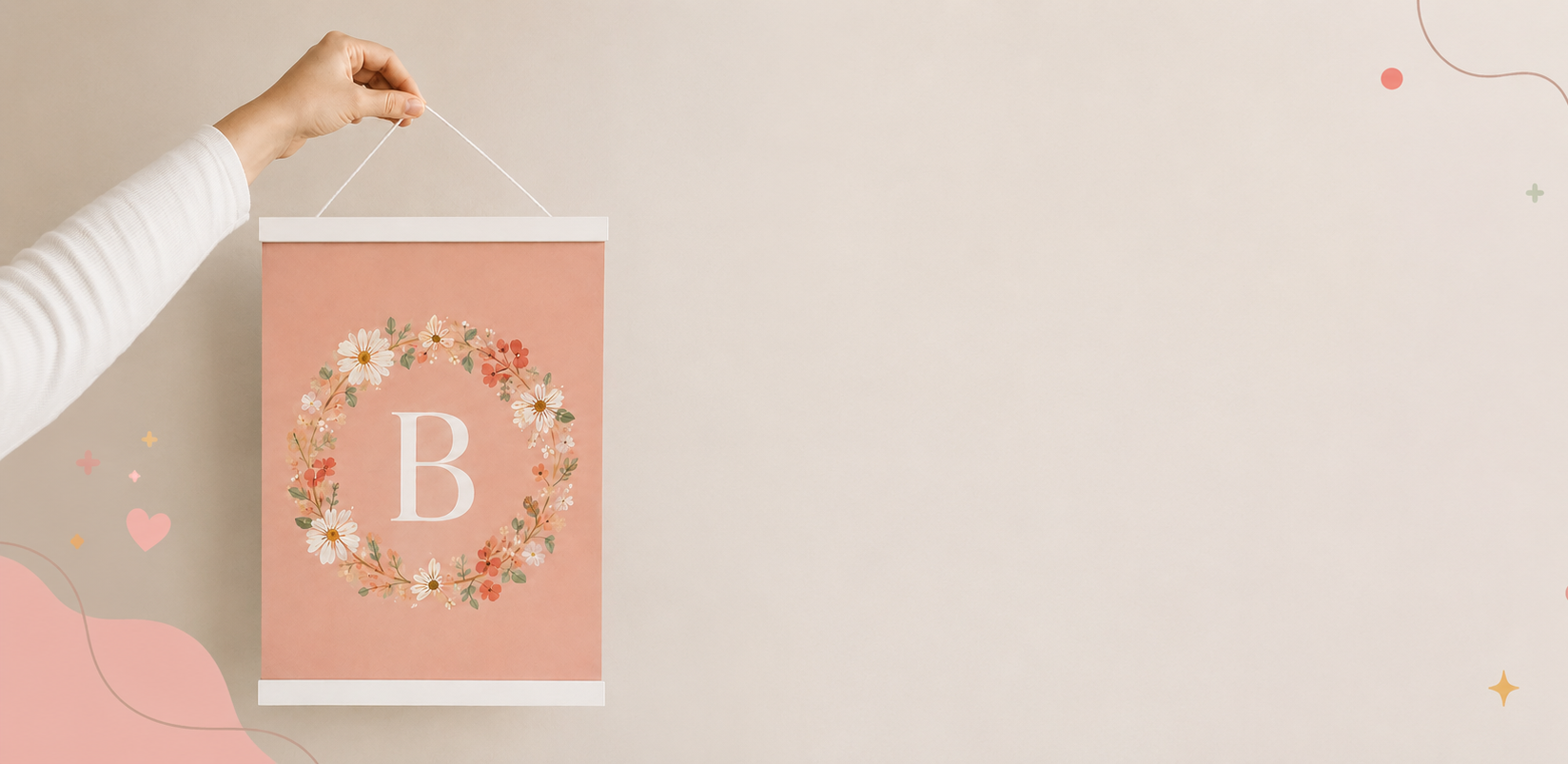Magnetic wall hangers tiny haven