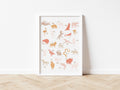 ABC Alphabet Animals Earth-  Digital & Physical Print