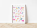 ABC Alphabet Animals Pinks-  Digital & Physical Print