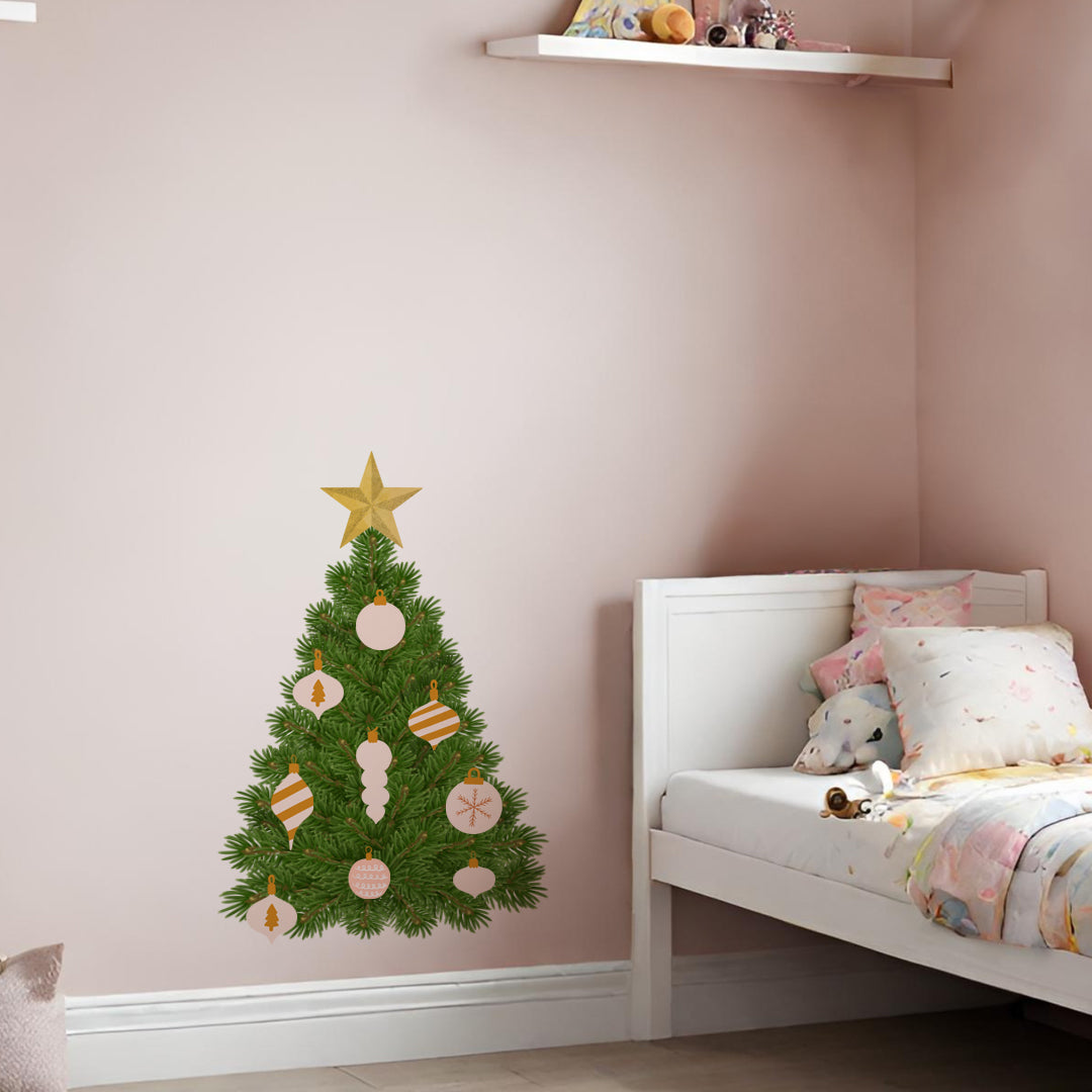 Decorate your Christmas Tree Wall Decals: Classic