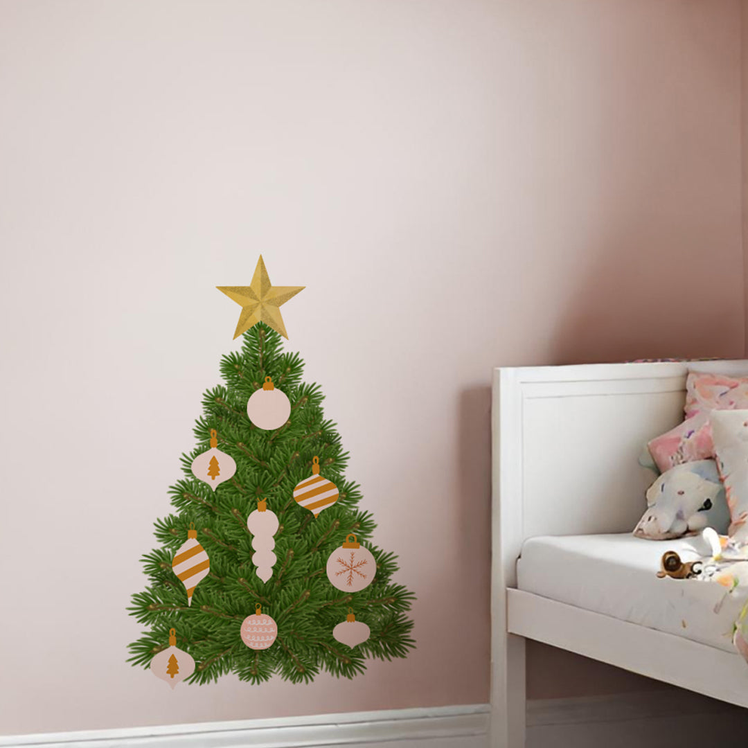 Decorate your Christmas Tree Wall Decals: Classic