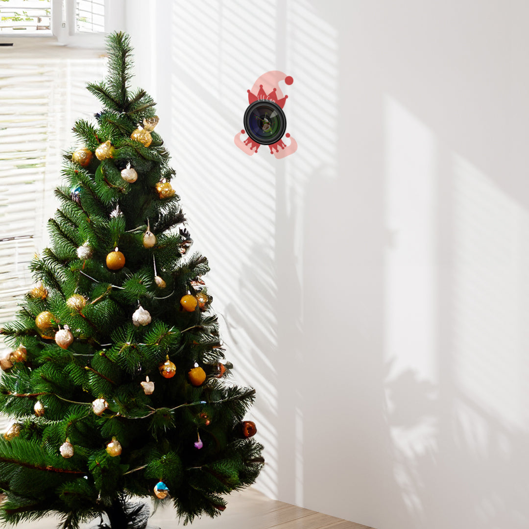 Christmas Elf Cam Wall Decal