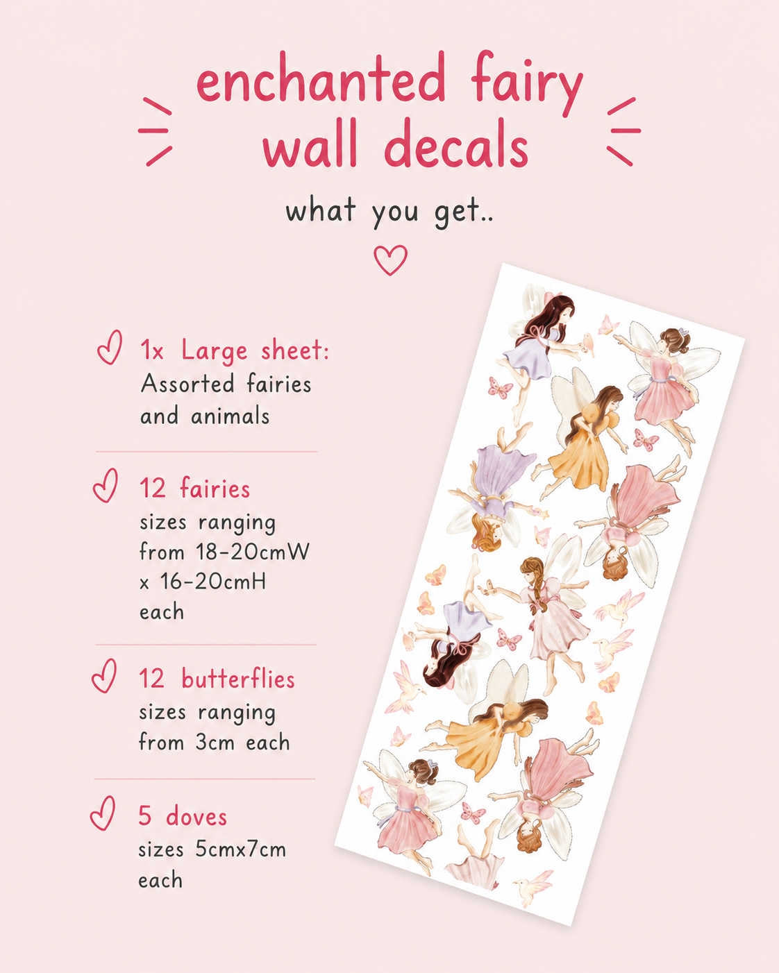 Enchanted Fairy Wall Decals