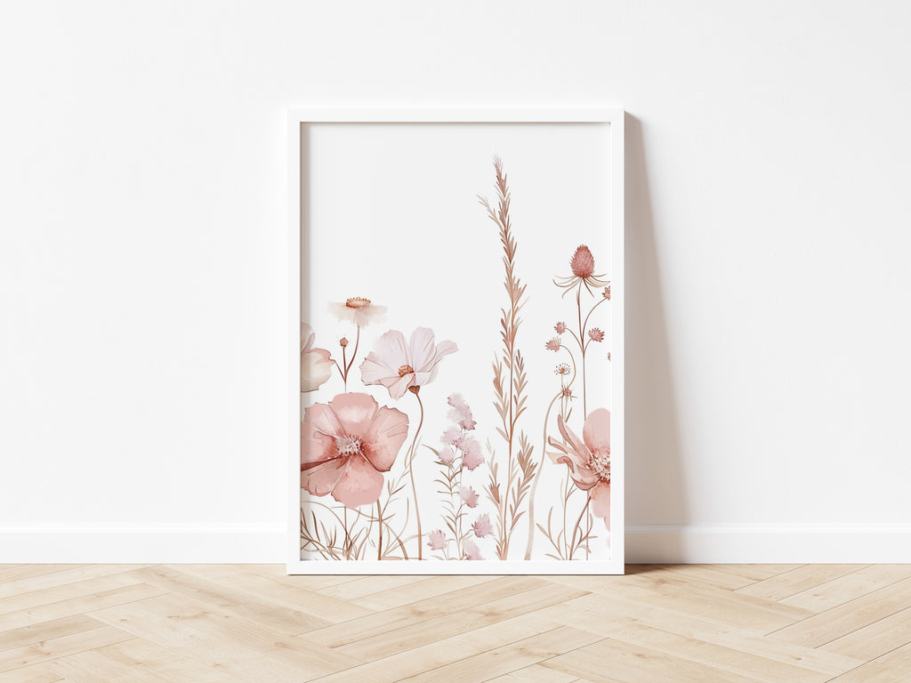 Blushing Floral Print - Digital & Physical Print