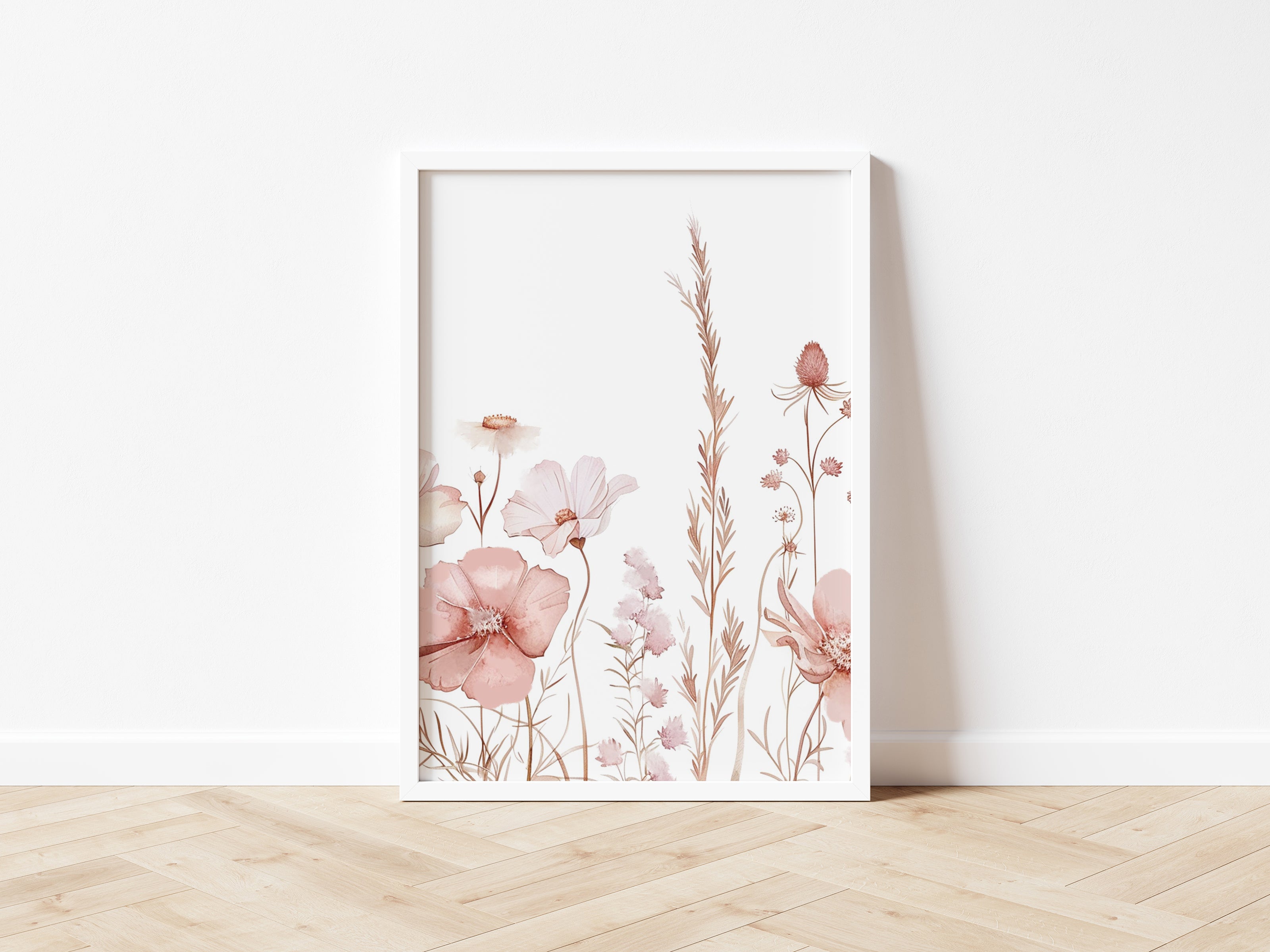 Blushing Floral Print - Digital & Physical Print
