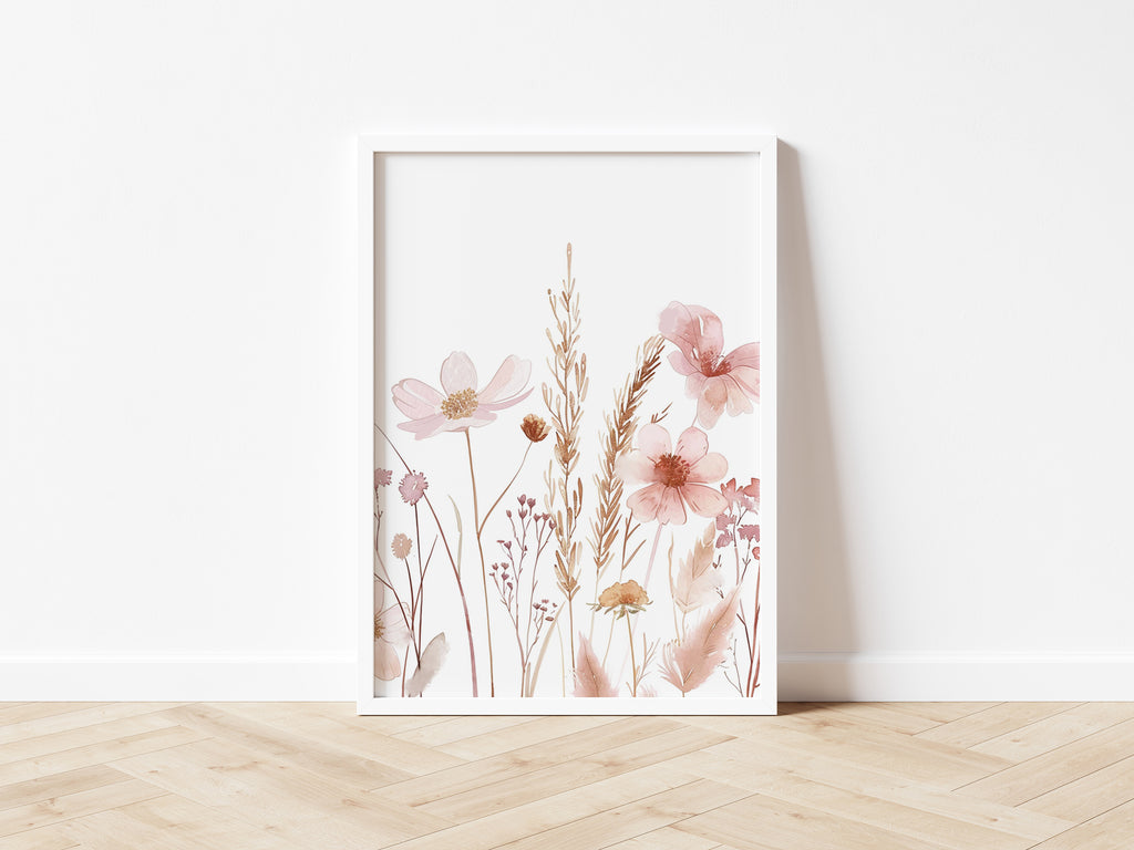 Pastel Floral Print 1- Digital & Physical Print