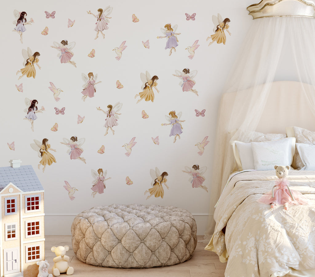 NEW Enchanted Fairy Wall Decals