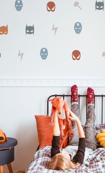 Superhero Mask Wall Decals