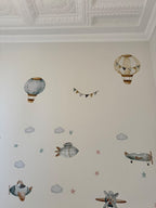 Hot Air Balloon Wall Decals