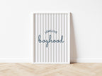 Long Live Boyhood Boys Print - 3 colours - Digital & Physical Portrait