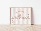 Long Live Girlhood girls print - 2 Colours - Digital & Physical Print