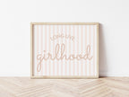 Long Live Girlhood girls print - 2 Colours - Digital & Physical Print