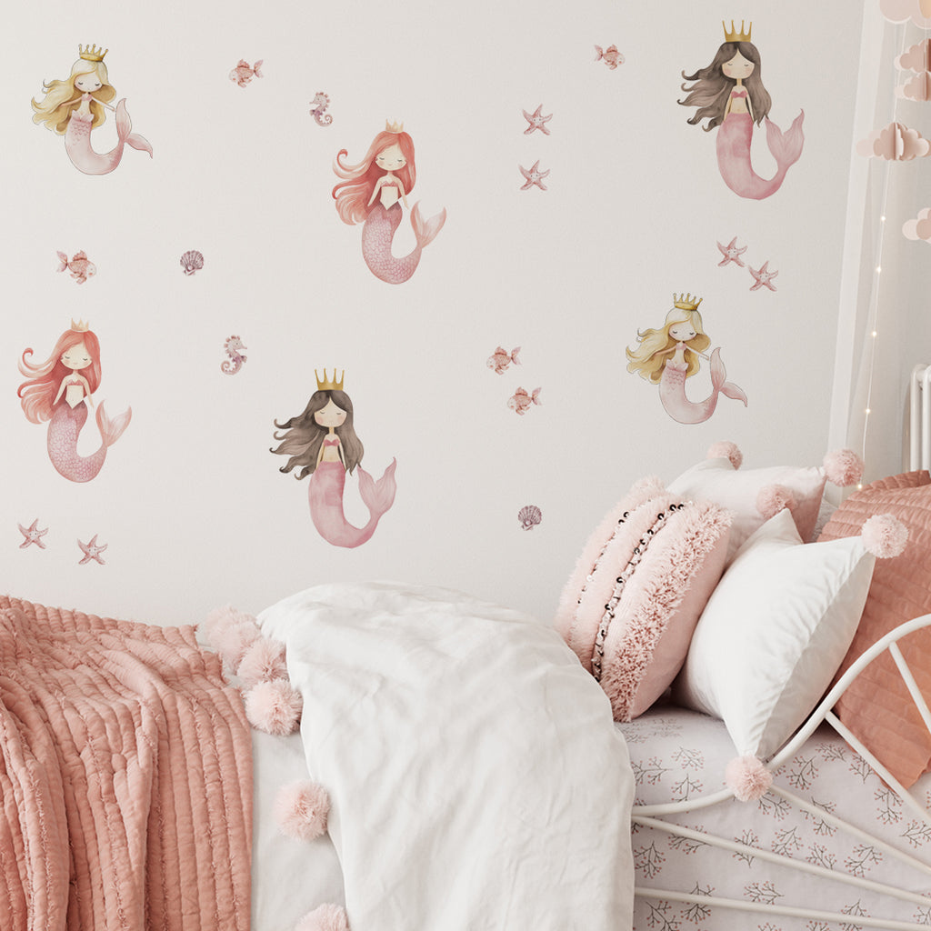 Mermaid Wall Decals