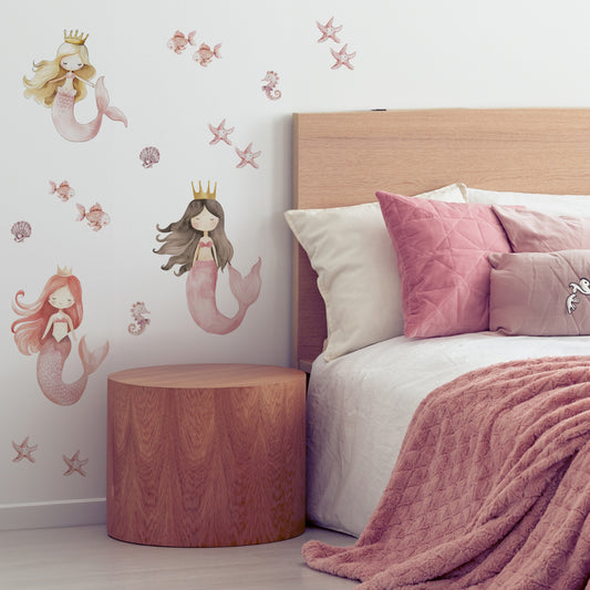 Mermaid Wall Decals
