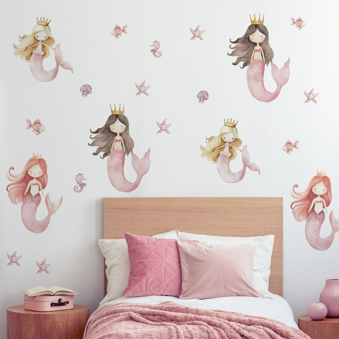 Mermaid Wall Decals