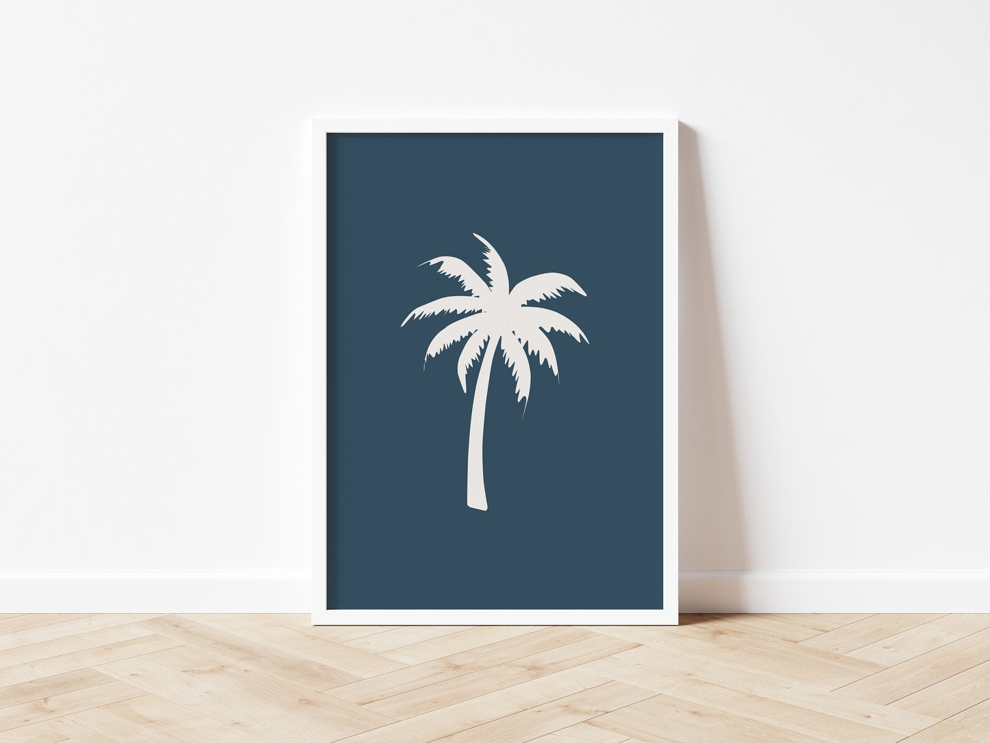 Palm Tree Kids Wall Print: 7 colours