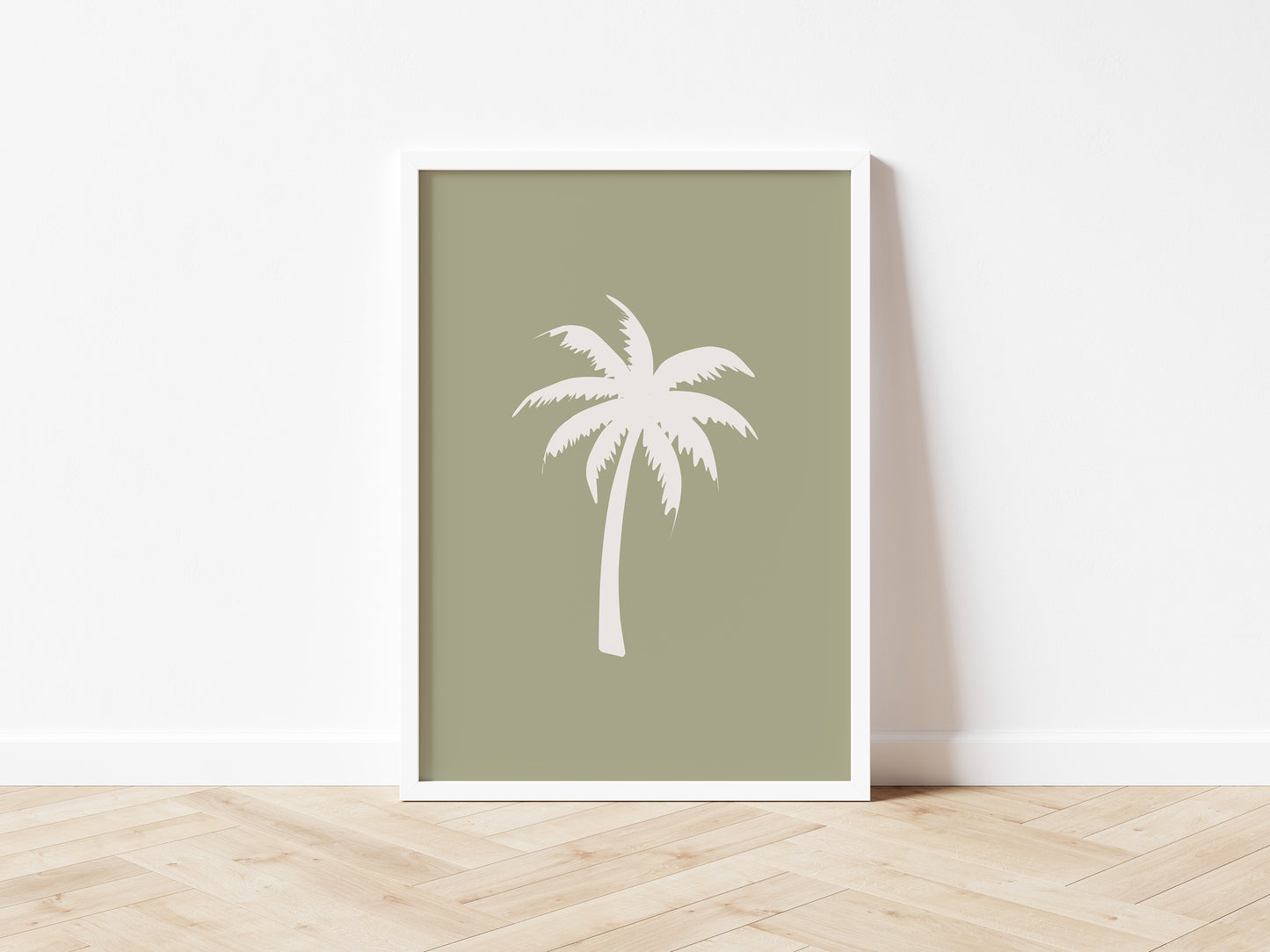 Palm Tree Kids Wall Print: 7 colours