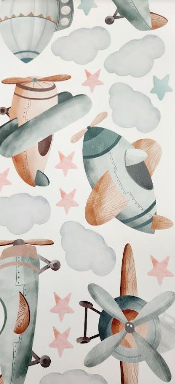 Up In The Sky Wall Decals