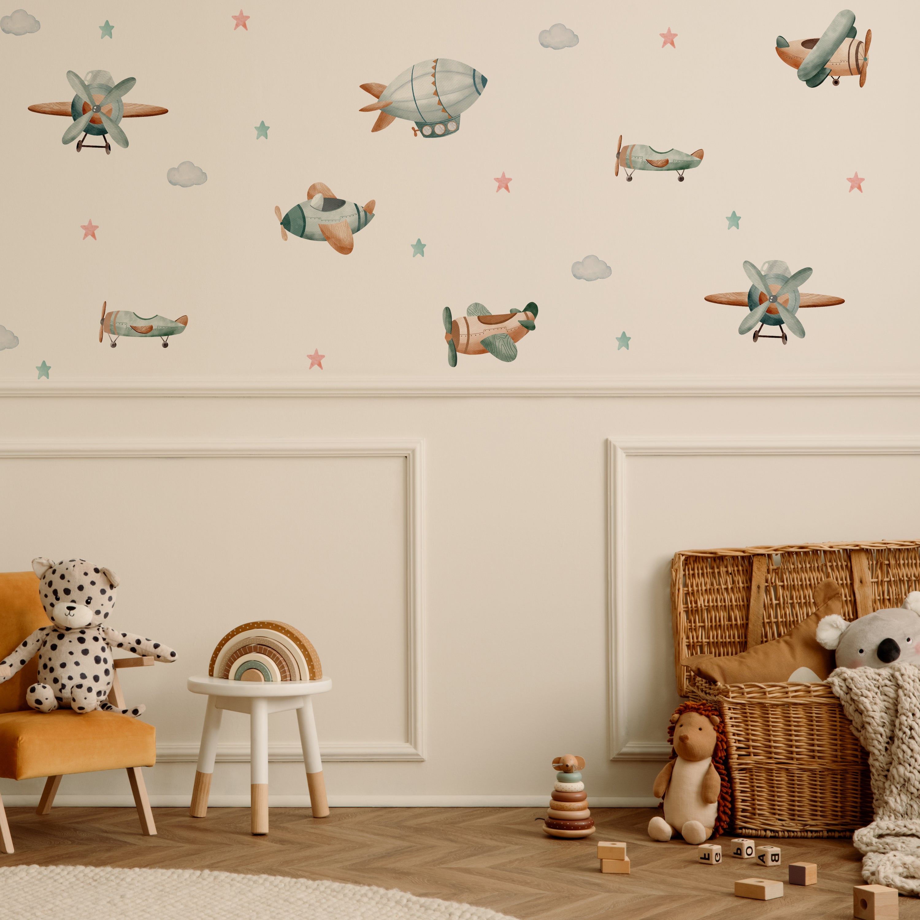 Up In The Sky Wall Decals