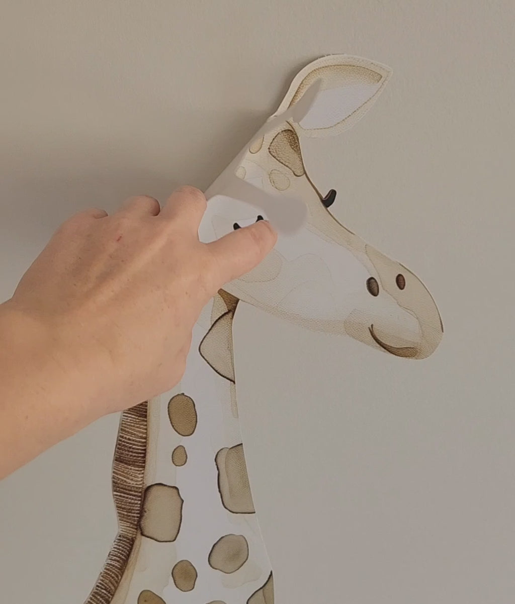 Jumbo the Giraffe Wall Decal
