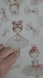Ballerinas & Bows Wall Decals