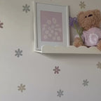 Pastel Daisies Wall Decals