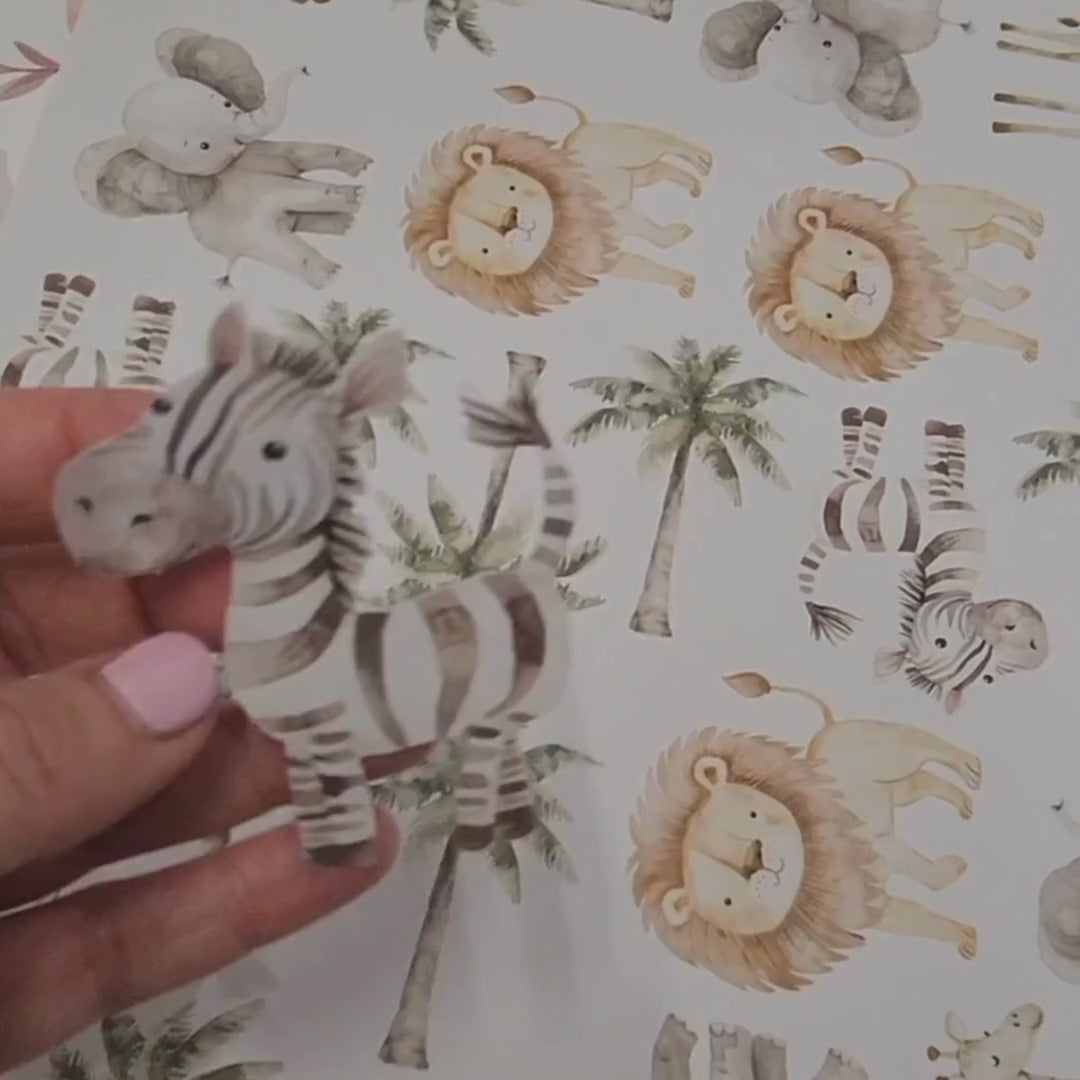 Safari Life Wall Decals