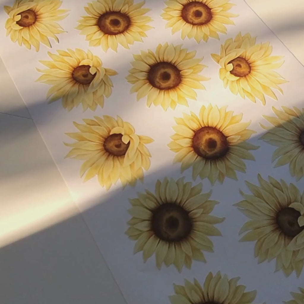 Sunny Sunflower Wall Decals