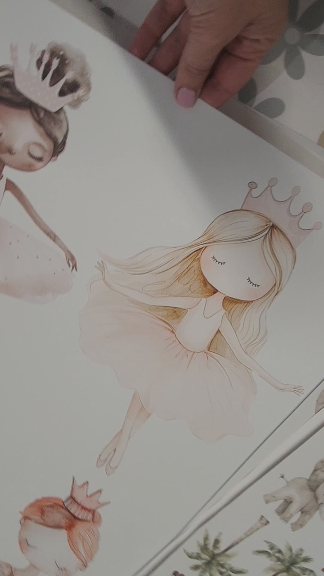 Ballerina Line Up Wall Decals
