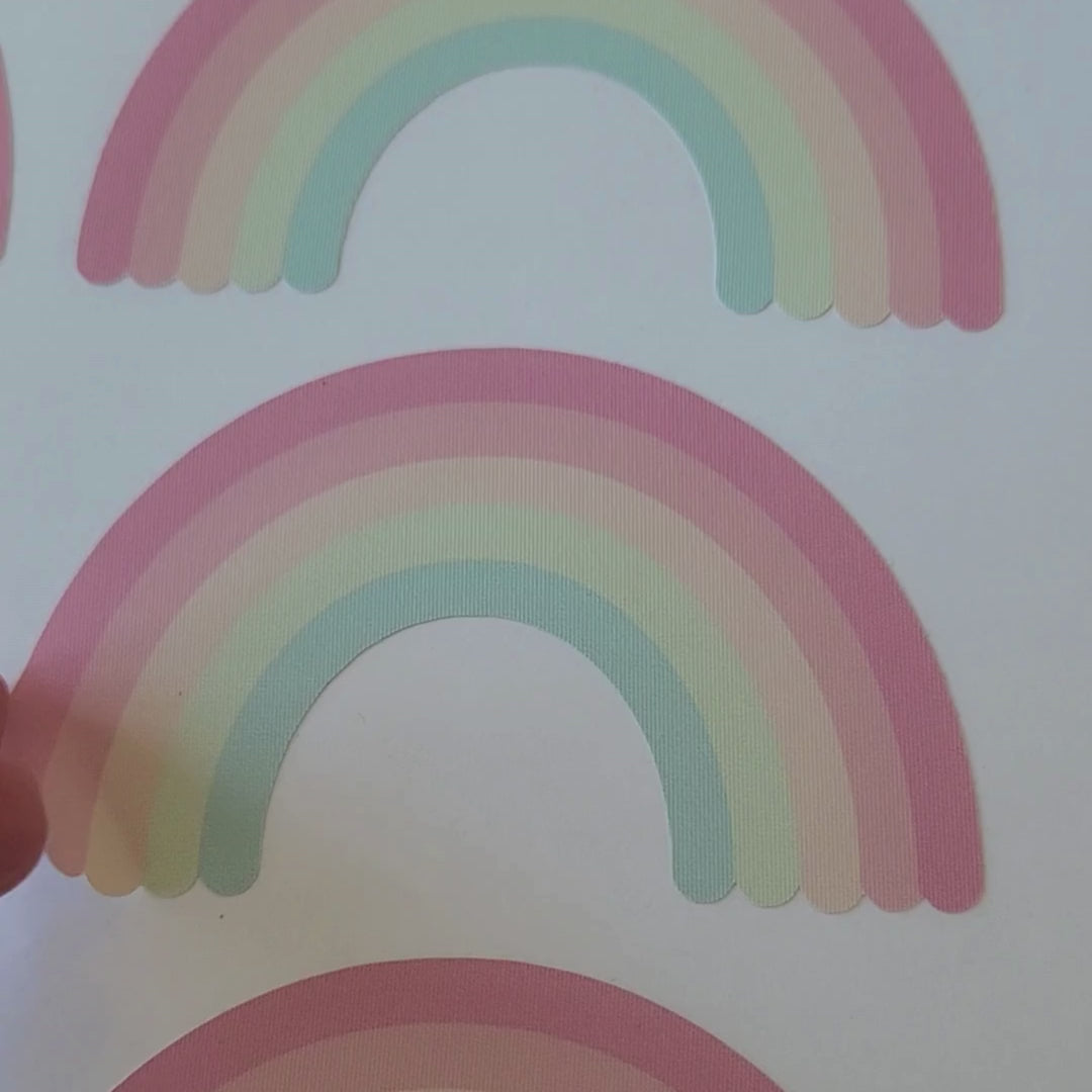Rainbow Haven Wall Decals