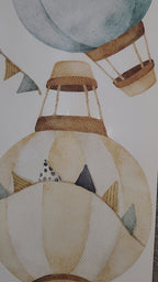 Hot Air Balloon Wall Decals