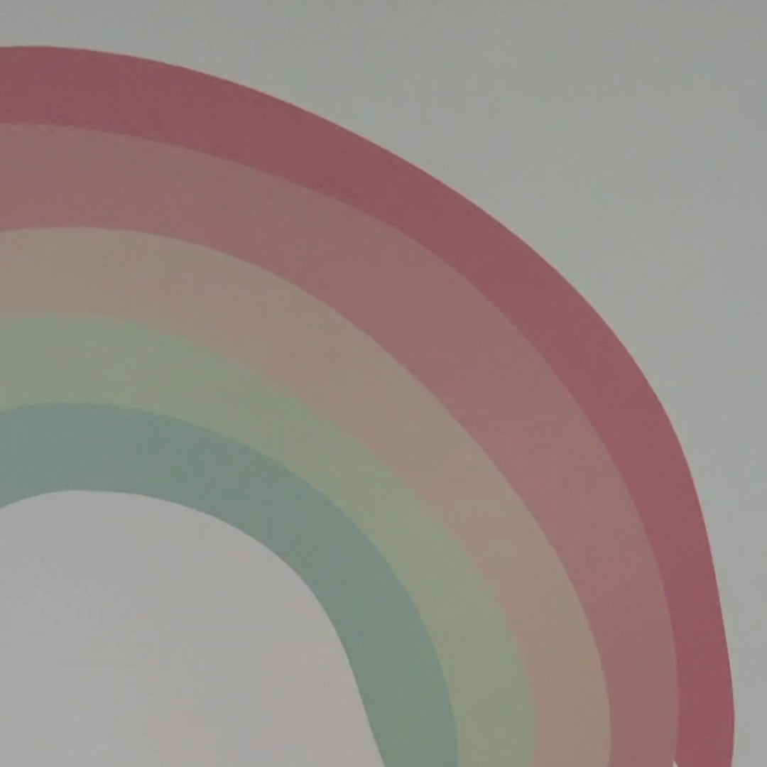 Large Rainbow Wall Decal