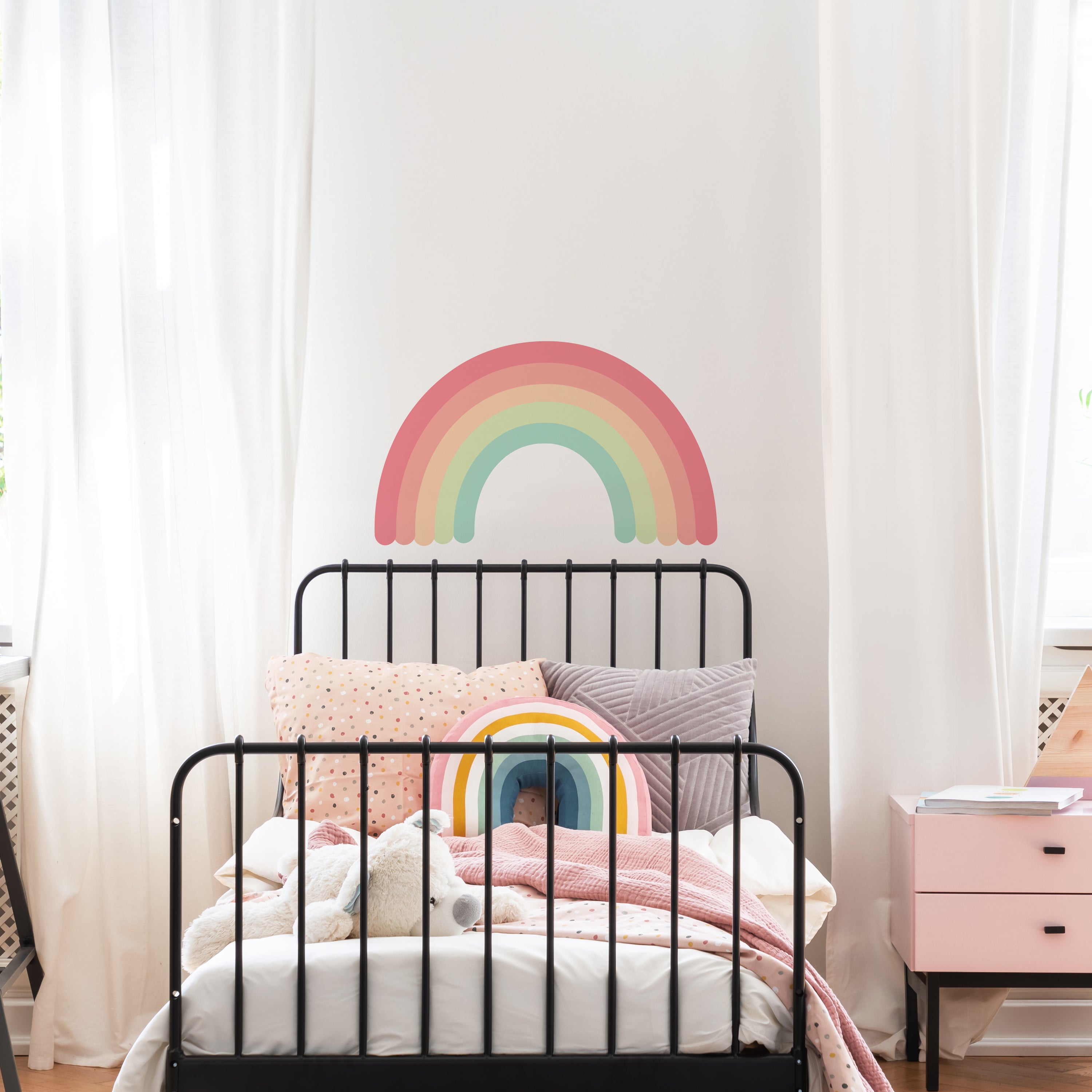 Large Rainbow Wall Decal