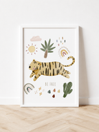Tiger animal Wall Print