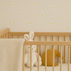 Small Simple Daisies Wall Decals