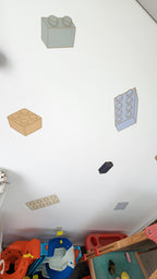 NEW Building Blocks Wall Decals