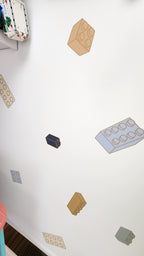 NEW Building Blocks Wall Decals