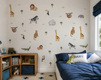 Safari Animals 2.0 Wall Decals