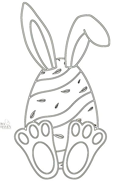 Free Easter Colouring Pages: Super Egg