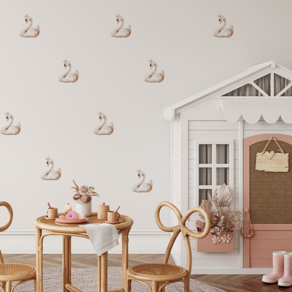 Swan-tastic Wall Decals