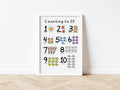 1 to 10 I can count numbers - Digital & Physical Print