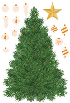 Decorate your Christmas Tree Wall Decals: Classic
