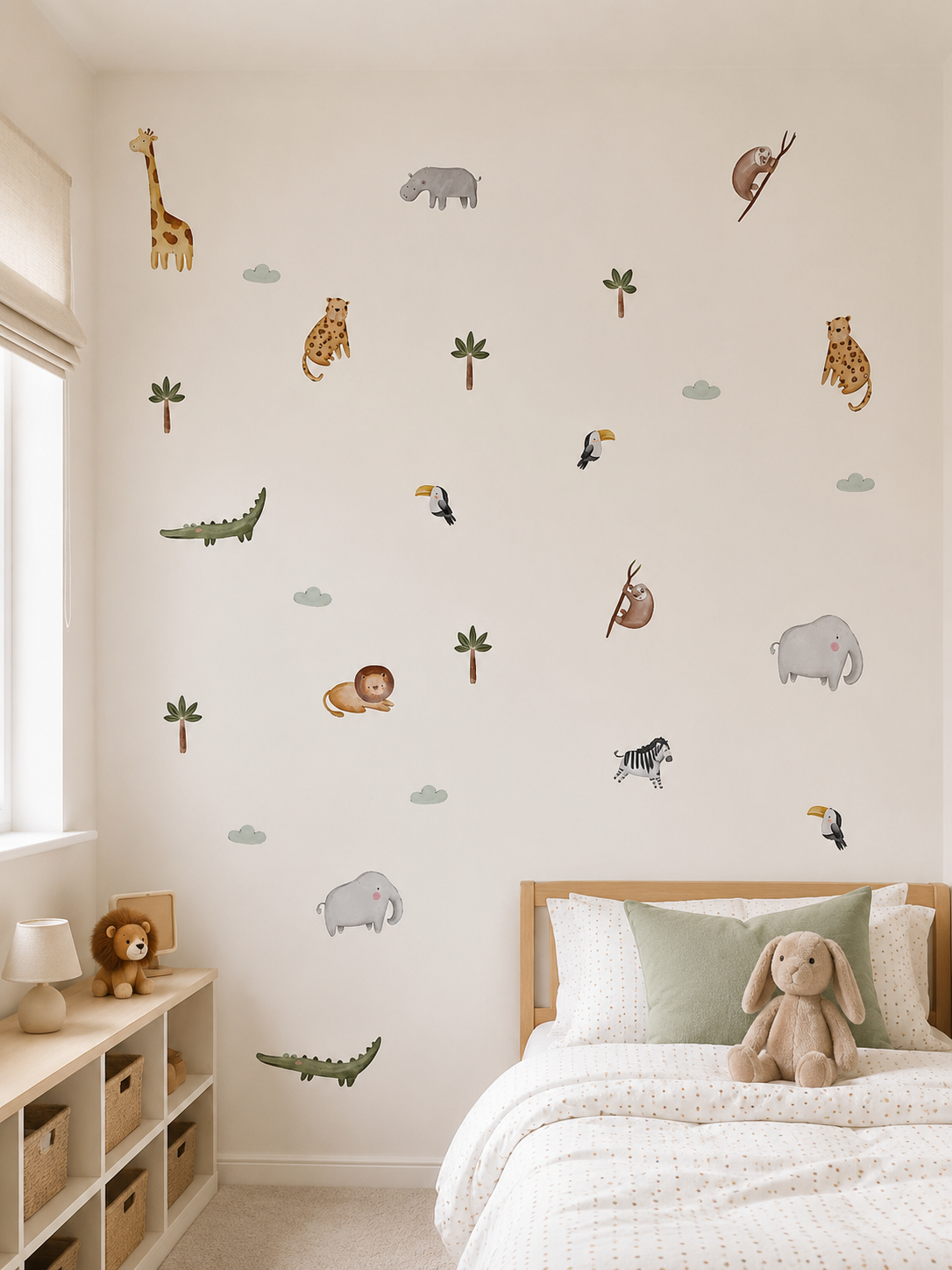 Safari Animals 2.0 Wall Decals